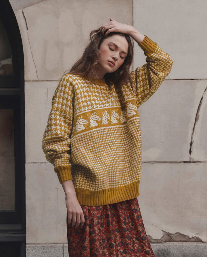 Pony Pullover Antique Gold