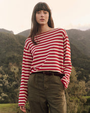 Load image into Gallery viewer, The Sailor Sweater - Maple Stripe
