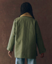 Load image into Gallery viewer, The Quilted Liner Parka - Army With Hot Orange
