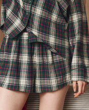 Load image into Gallery viewer, The Flannel Sleep Short - Pine Lodge Plaid
