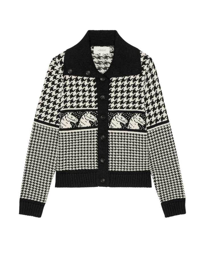 Pony Cardigan Black