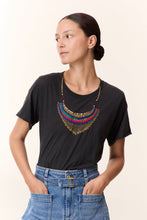 Load image into Gallery viewer, Toro Beaded Knit Tee Shirt
