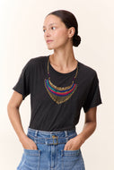 Toro Beaded Knit Tee Shirt