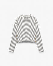Load image into Gallery viewer, The Knit Stripe Crewneck Pullover
