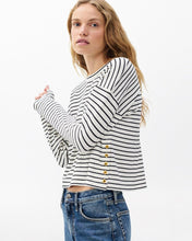 Load image into Gallery viewer, The Knit Stripe Crewneck Pullover
