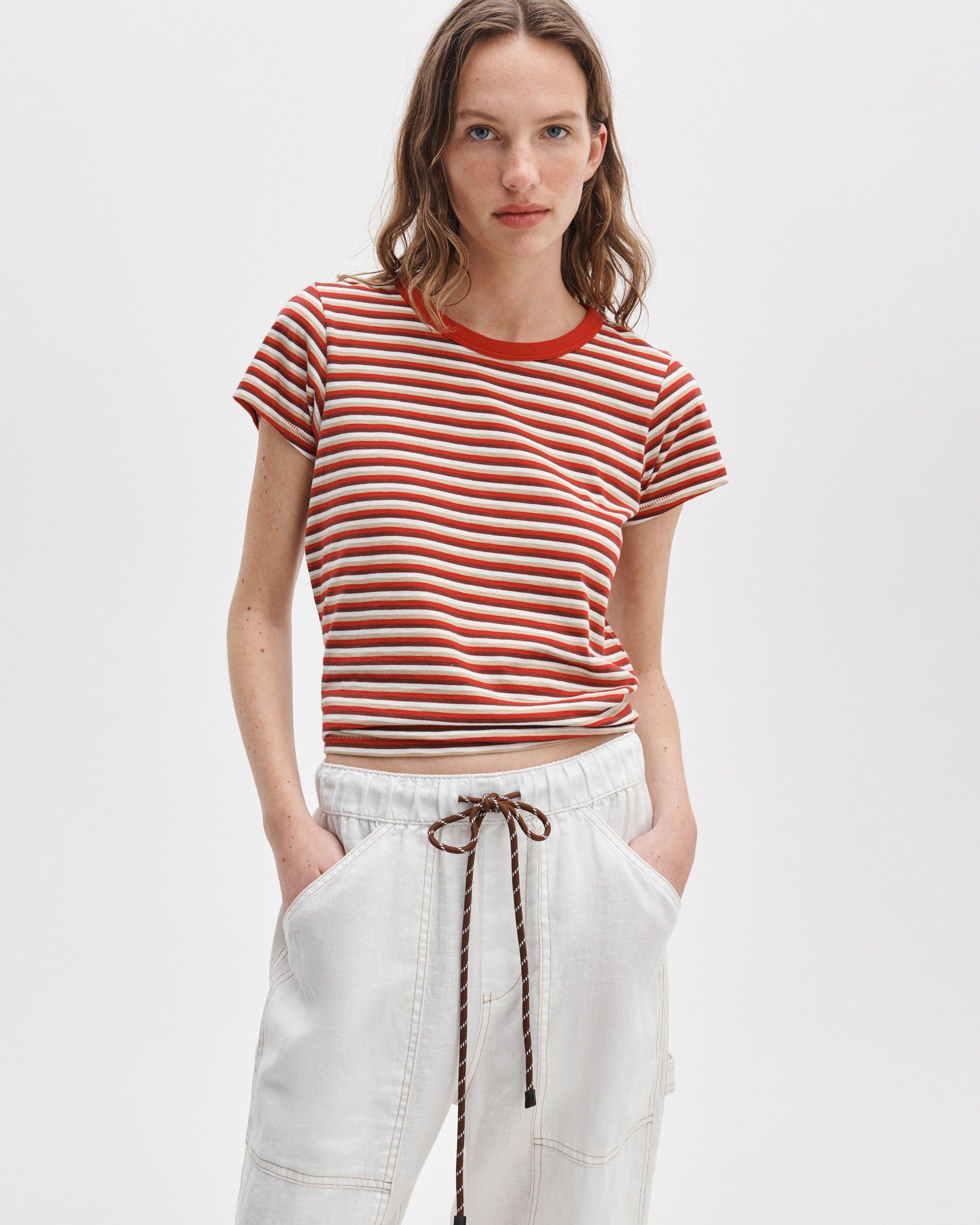 The Slub Striped Tee