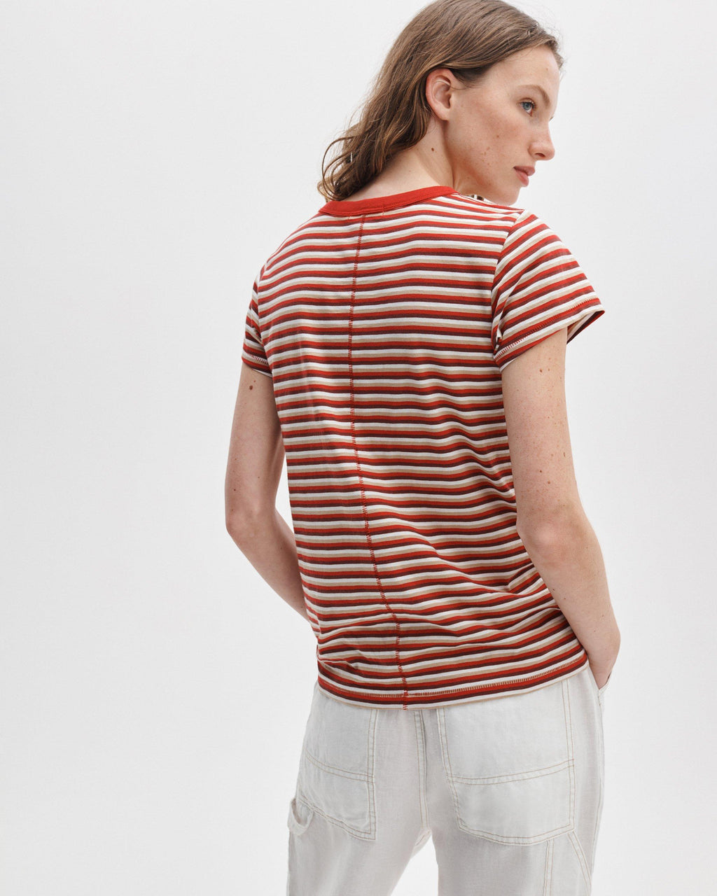 The Slub Striped Tee