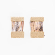 Load image into Gallery viewer, Fingerless Shearling Mittens
