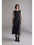 Twist Dress Charcoal