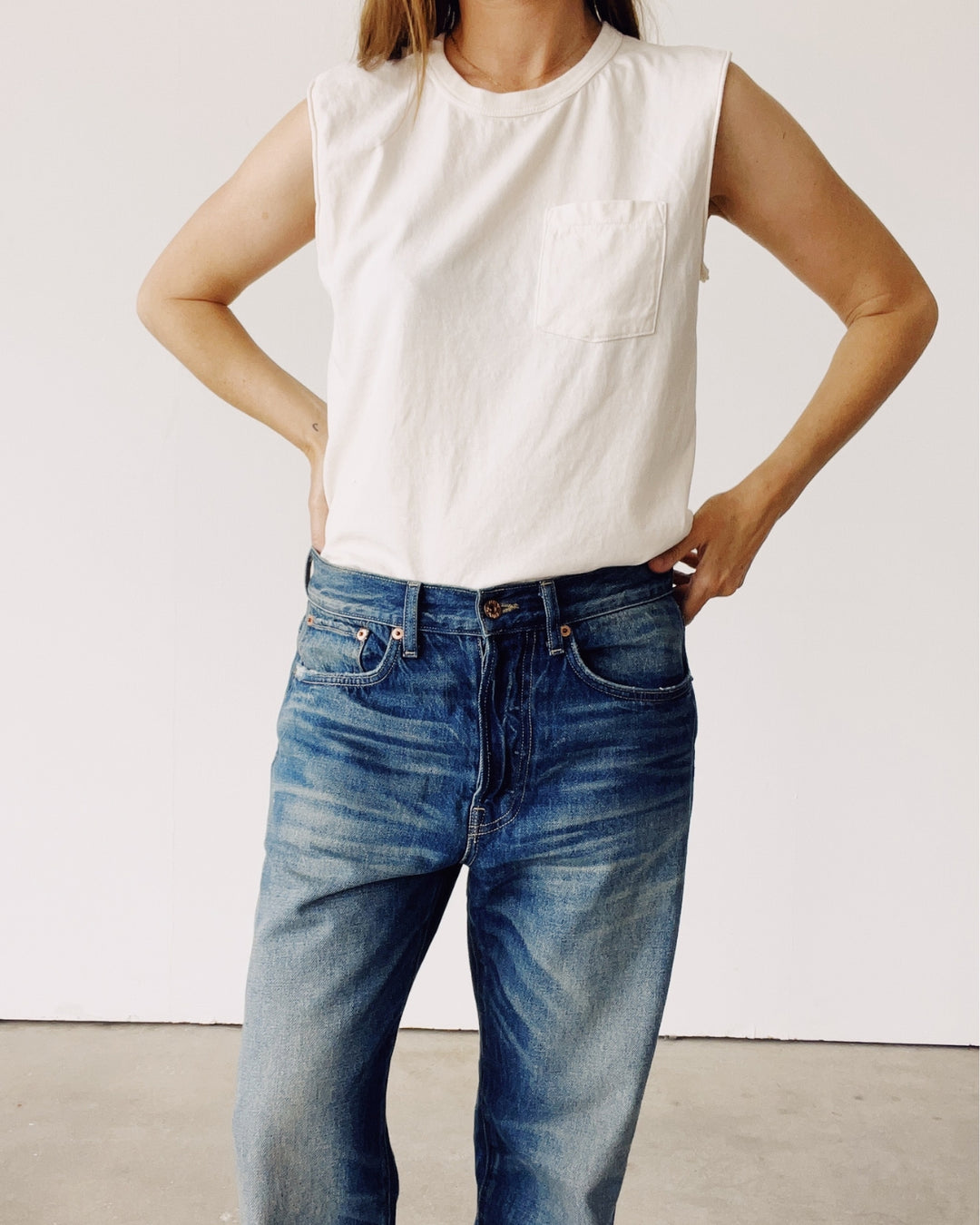 HG Muscle Tee Natural