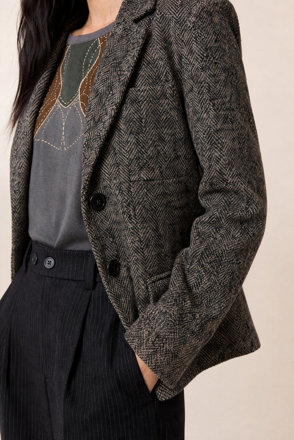 Verena Jacket Brown