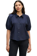 Autumn Blouse - Navy