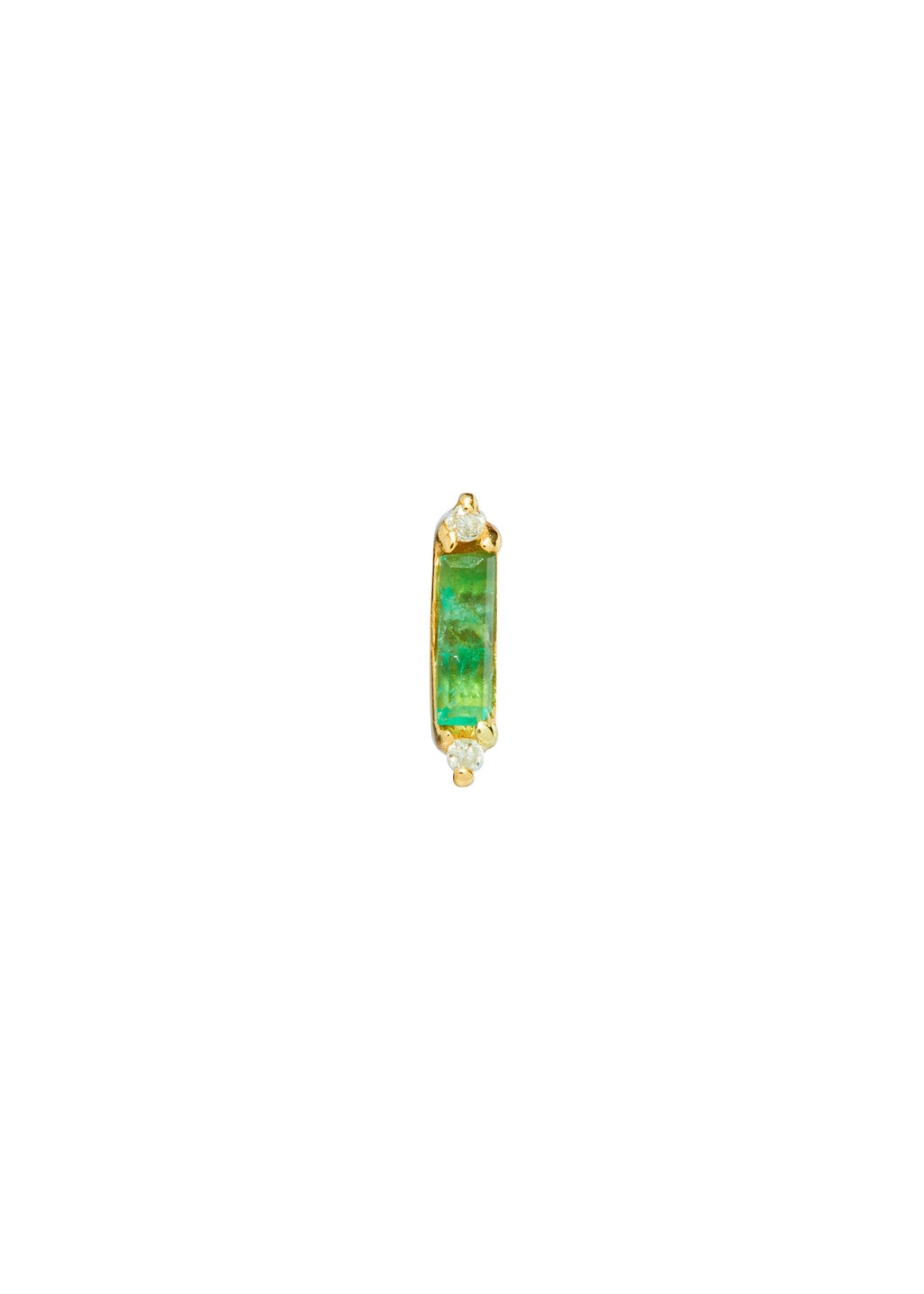 Dazzle Stud Emerald