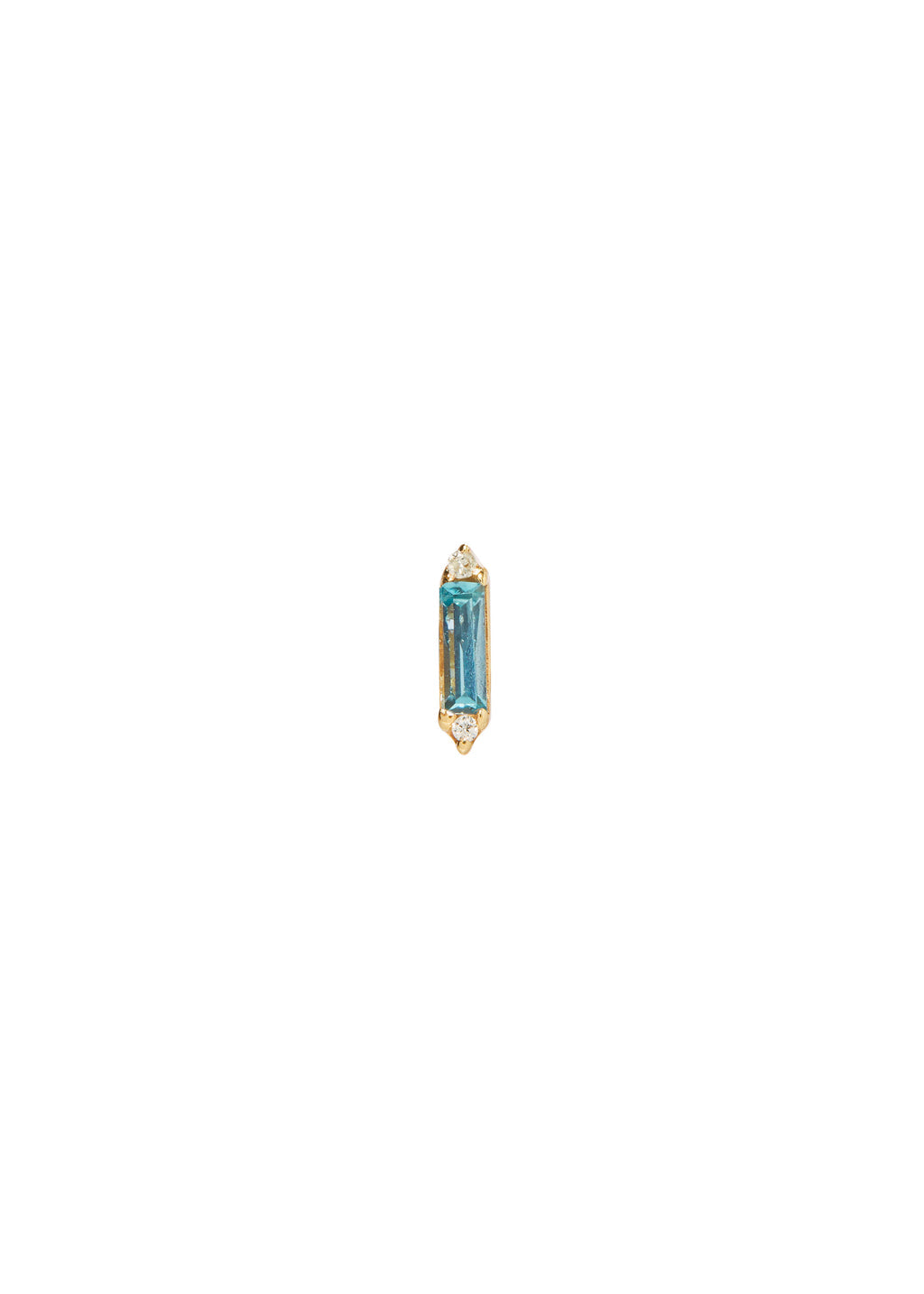 Dazzle Stud Blue Topaz