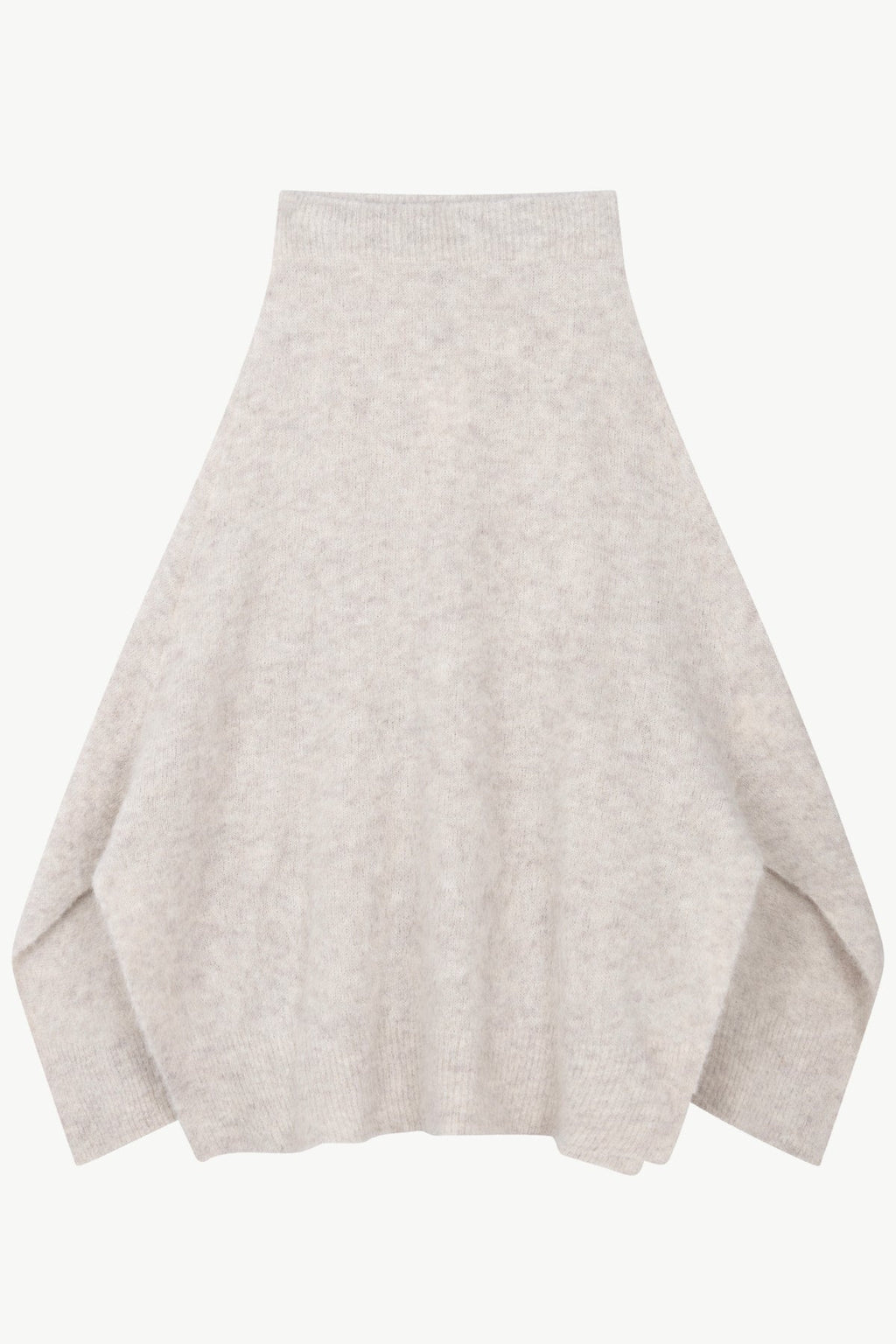 Abel Knit Skirt Beige Melange