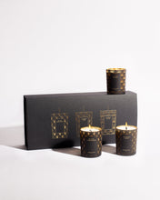 Load image into Gallery viewer, Black Tie Mini Candle Trio
