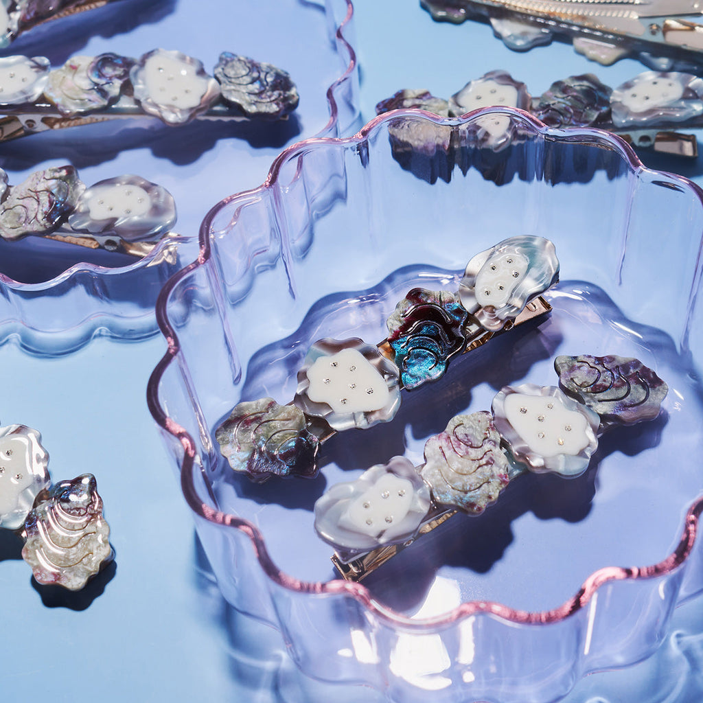 Oyster Clip Rhinestone Foodie