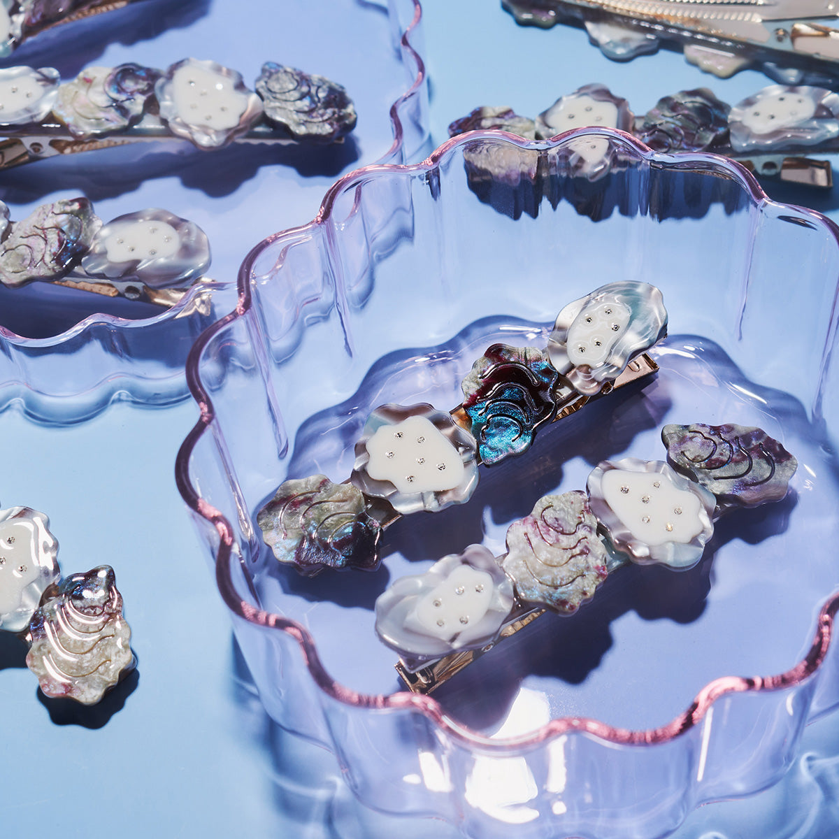 Oyster Clip Rhinestone Foodie
