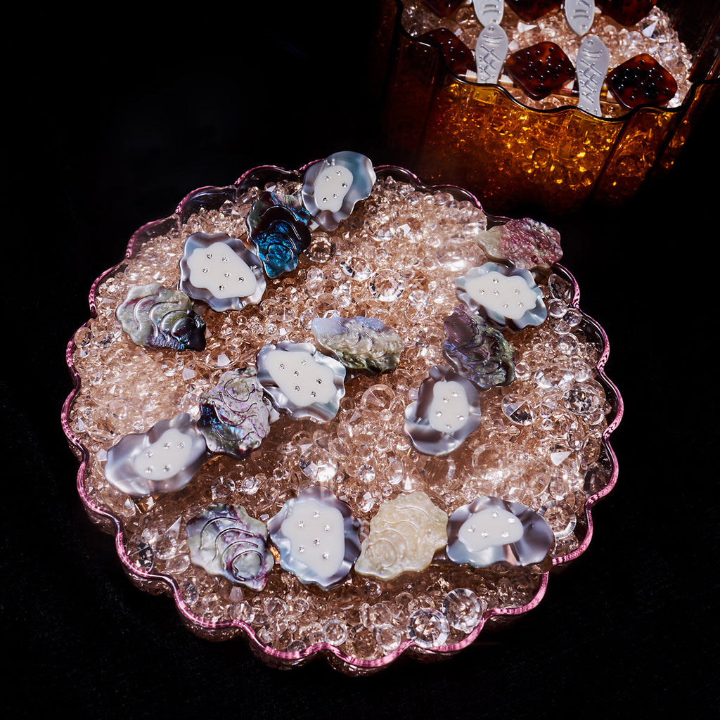 Oyster Clip Rhinestone Foodie