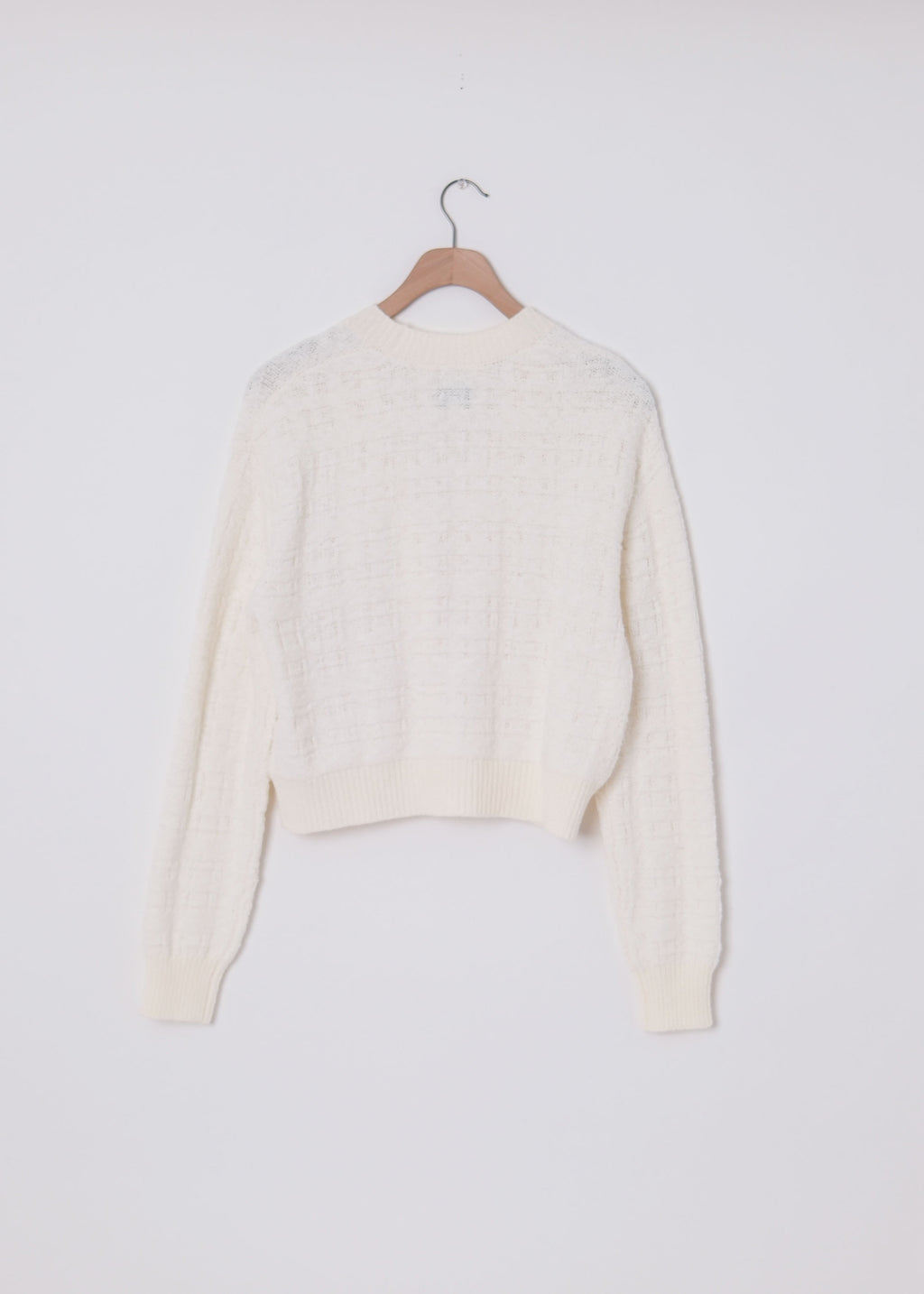 Textured Boucle Cardigan