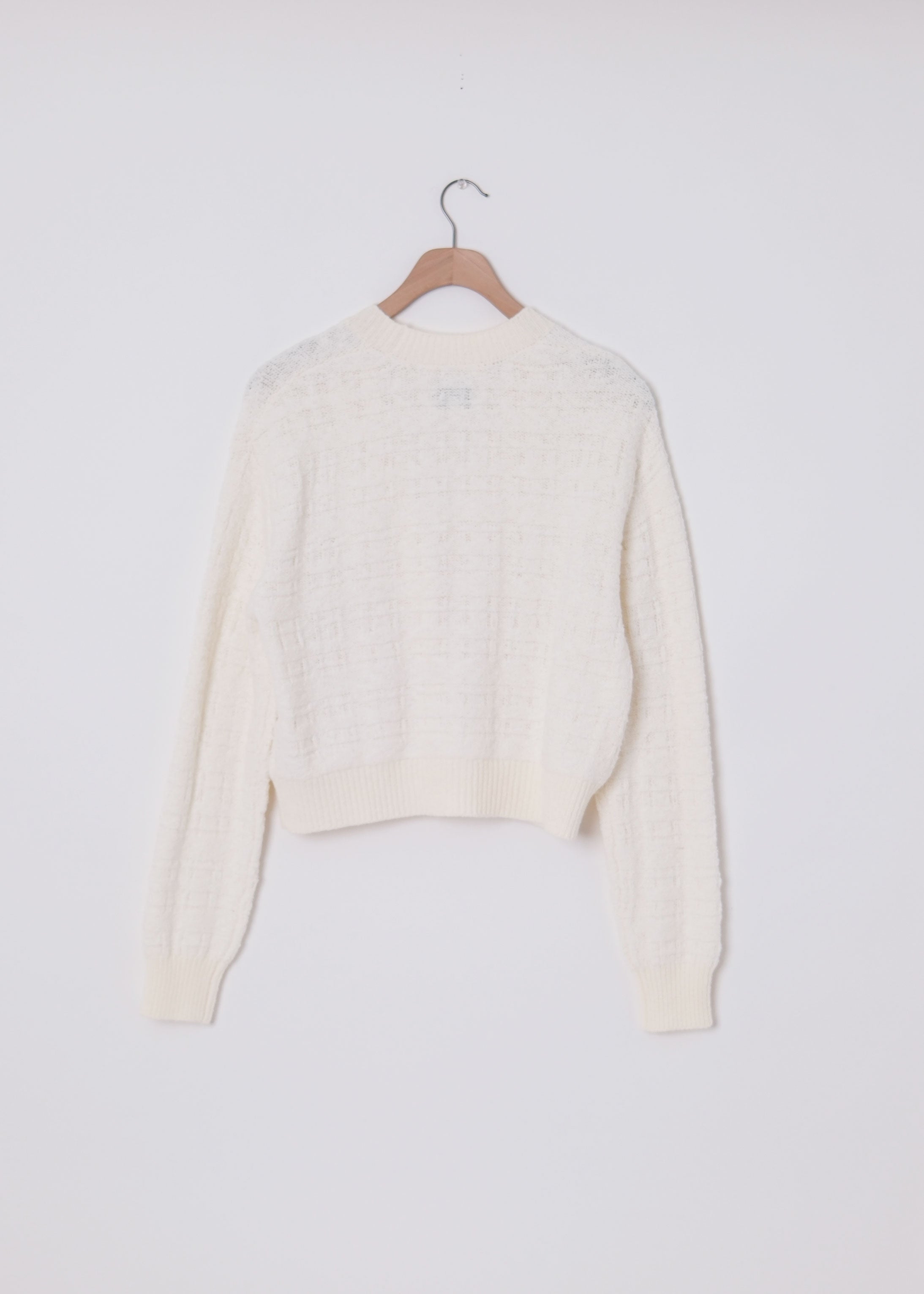 Textured Boucle Cardigan