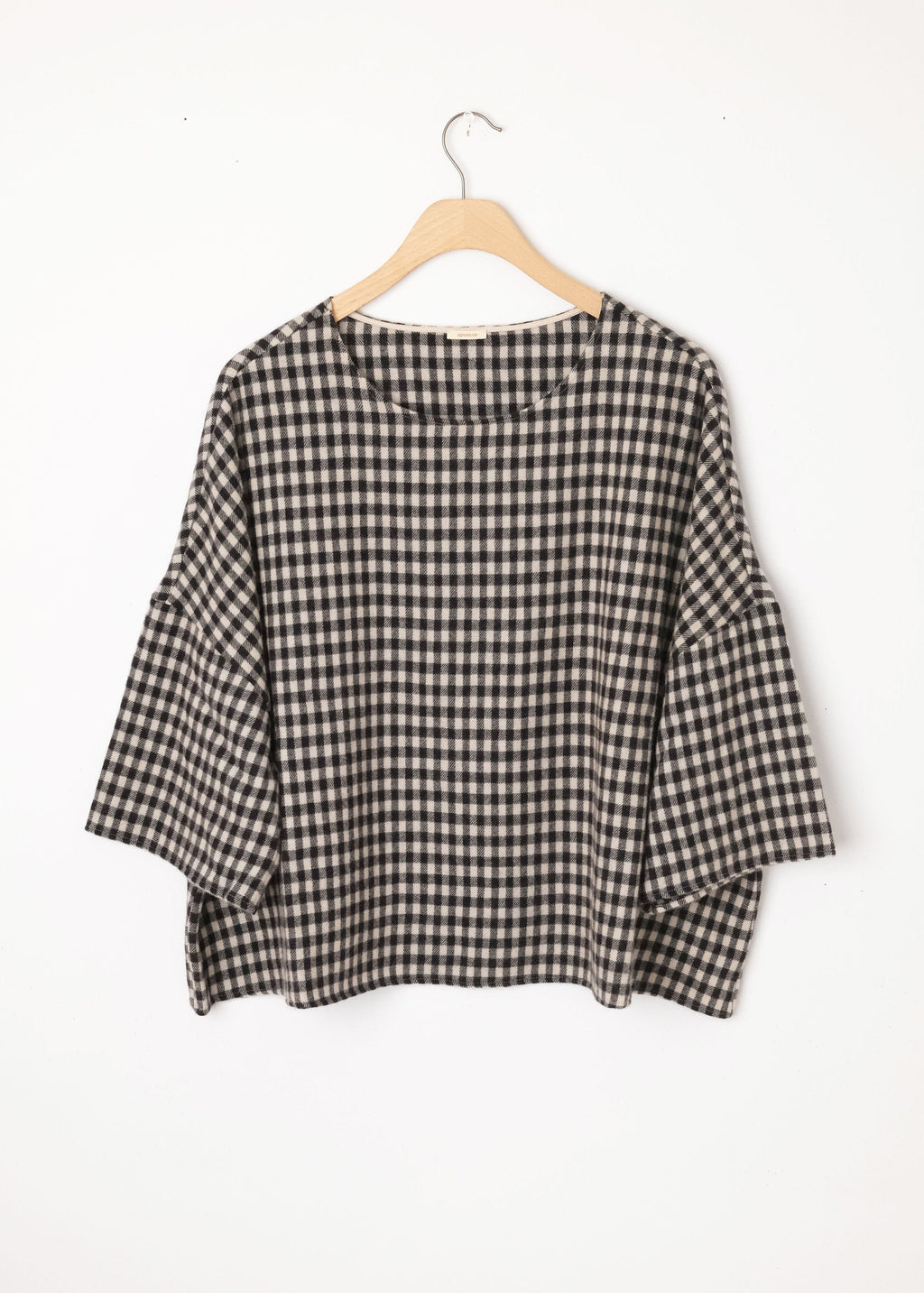 Check Superfine Wool Top