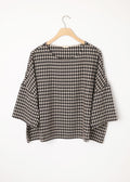Check Superfine Wool Top