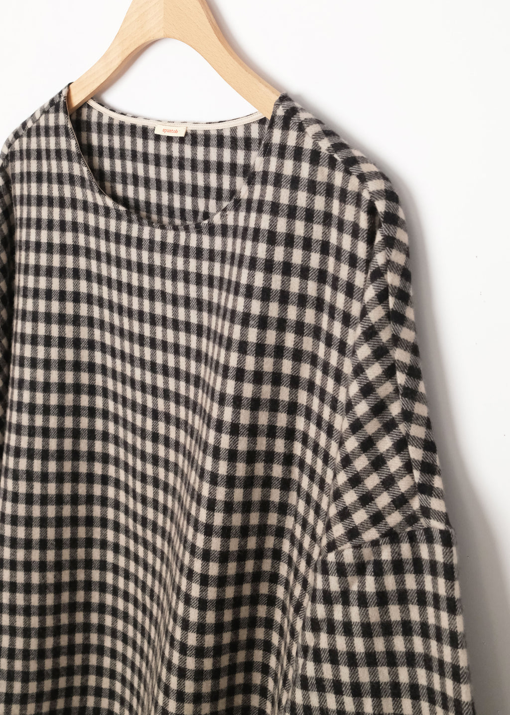 Check Superfine Wool Top