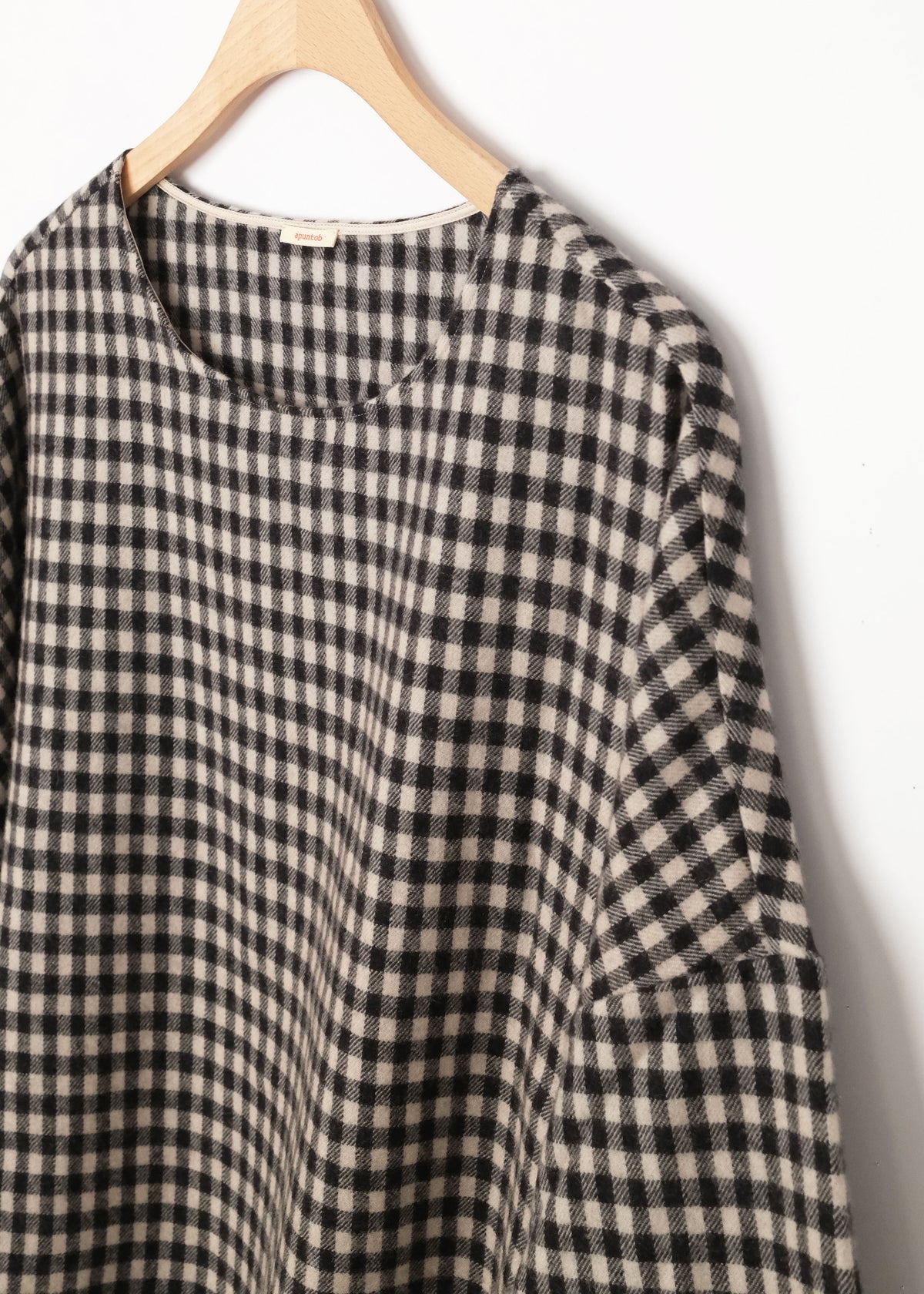 Check Superfine Wool Top