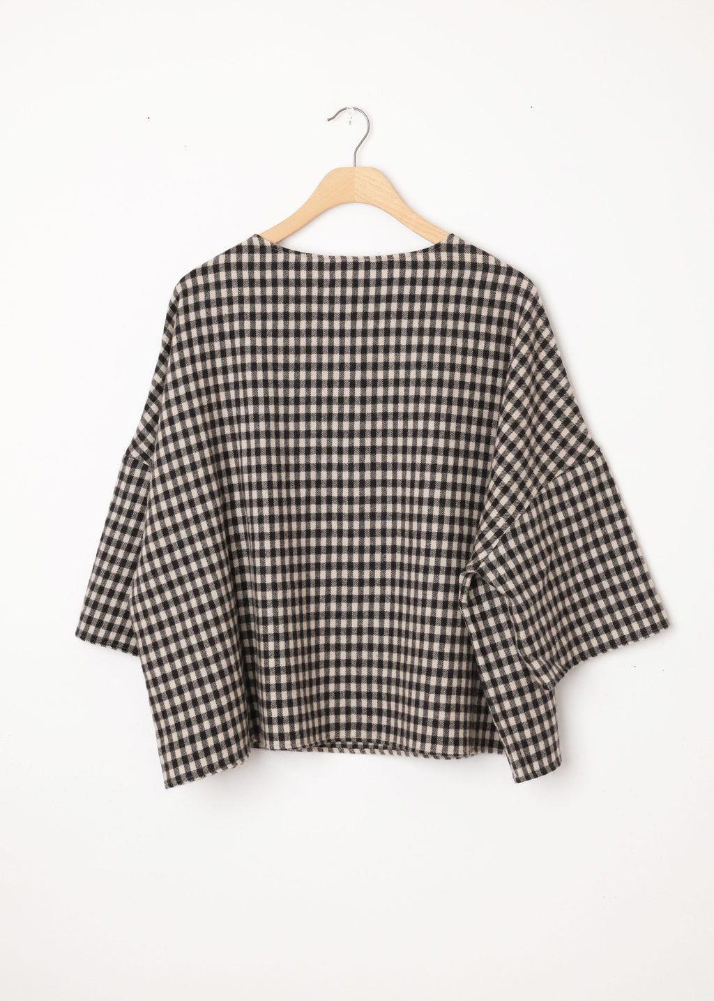Check Superfine Wool Top