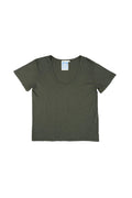Zuma Scoop Tee Olive Green