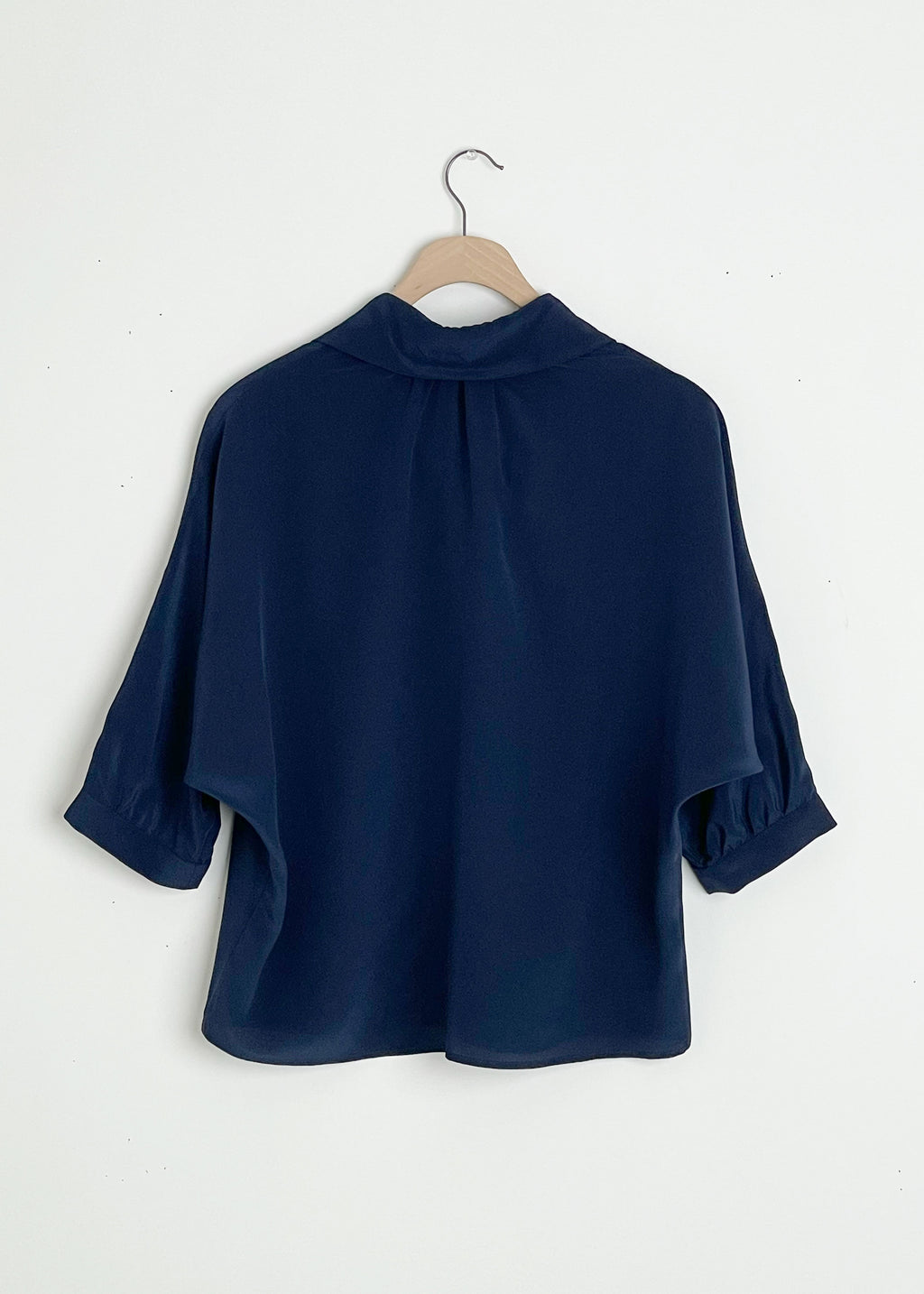 Silk Dolman Blouse