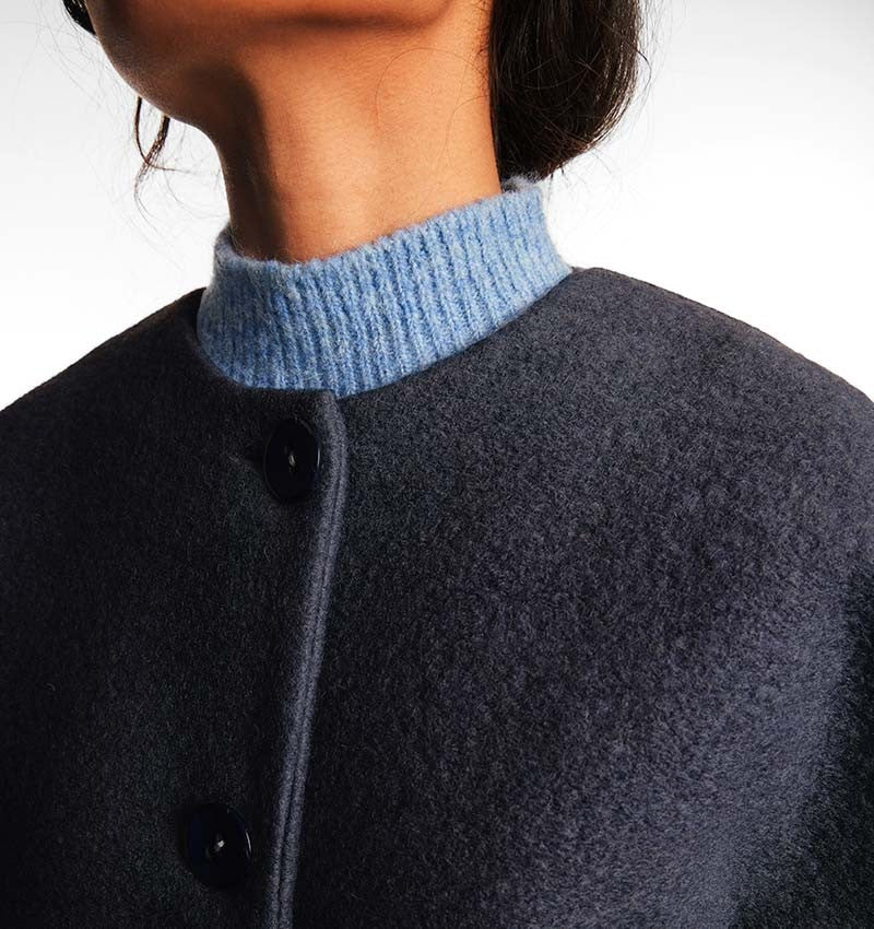 Corine Muse Coat Navy