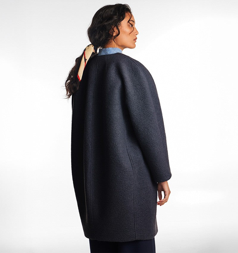 Corine Muse Coat Navy