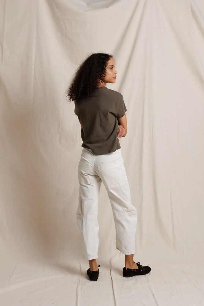 Alanis V Neck Dark Olive