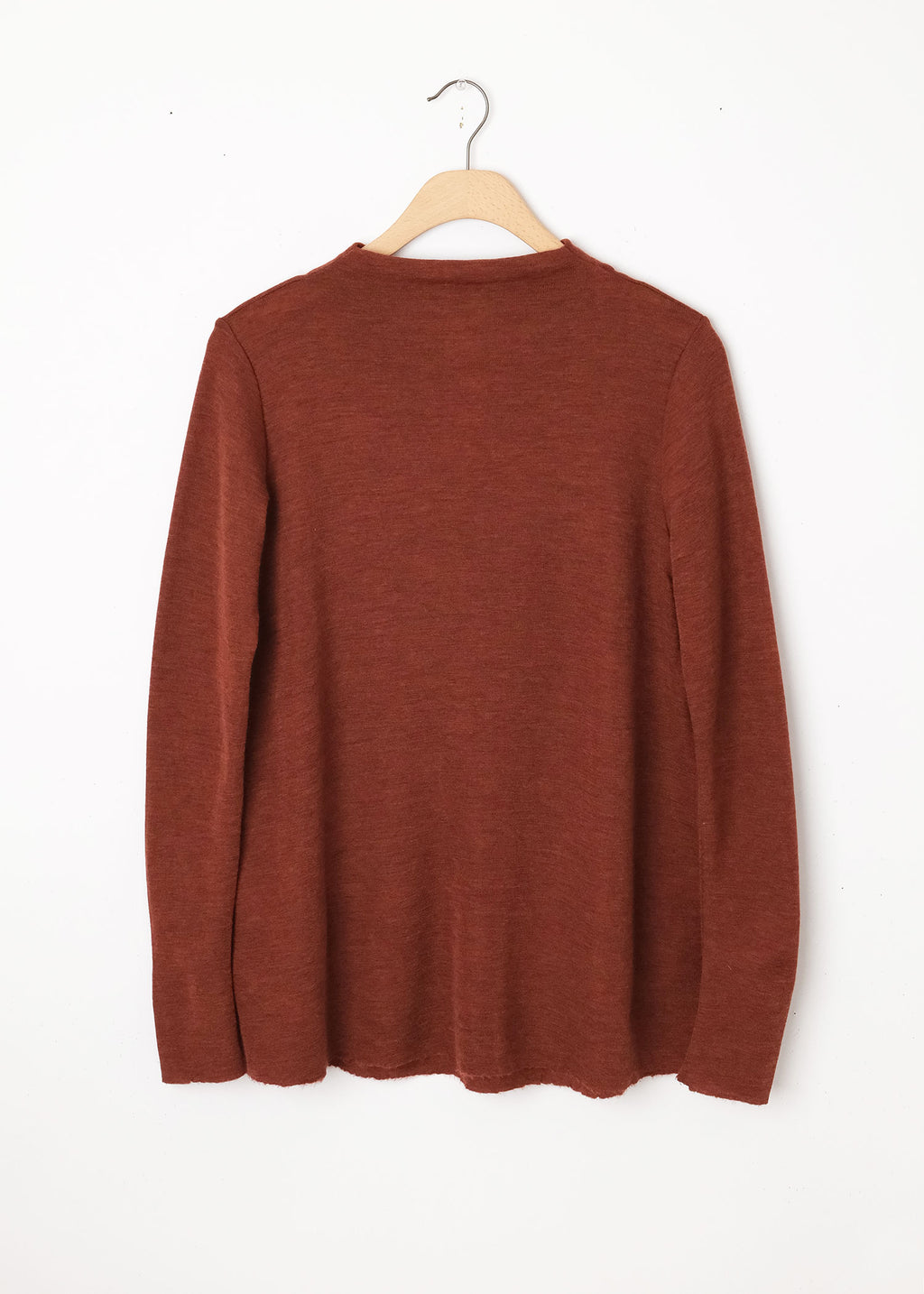 A-Line Long Sleeve Tee in Fine Merino