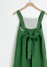 Load image into Gallery viewer, Back Tie Strap Dress Green
