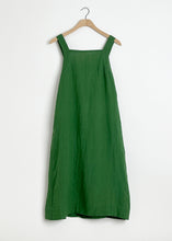 Load image into Gallery viewer, Back Tie Strap Dress Green
