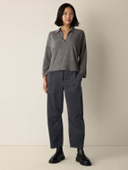 Ankle Barrel Pant w/ Pockets