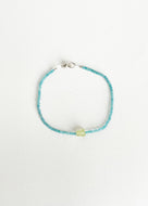 Apatite & Beryl Bead Bracelet