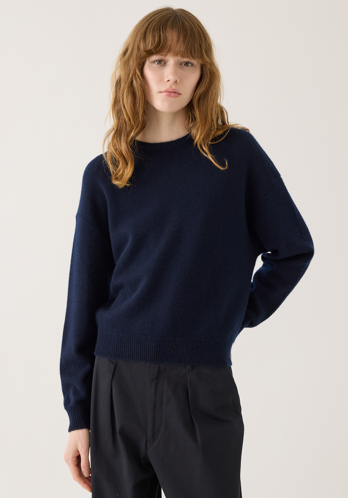 Artemis Cashmere Sweater Navy