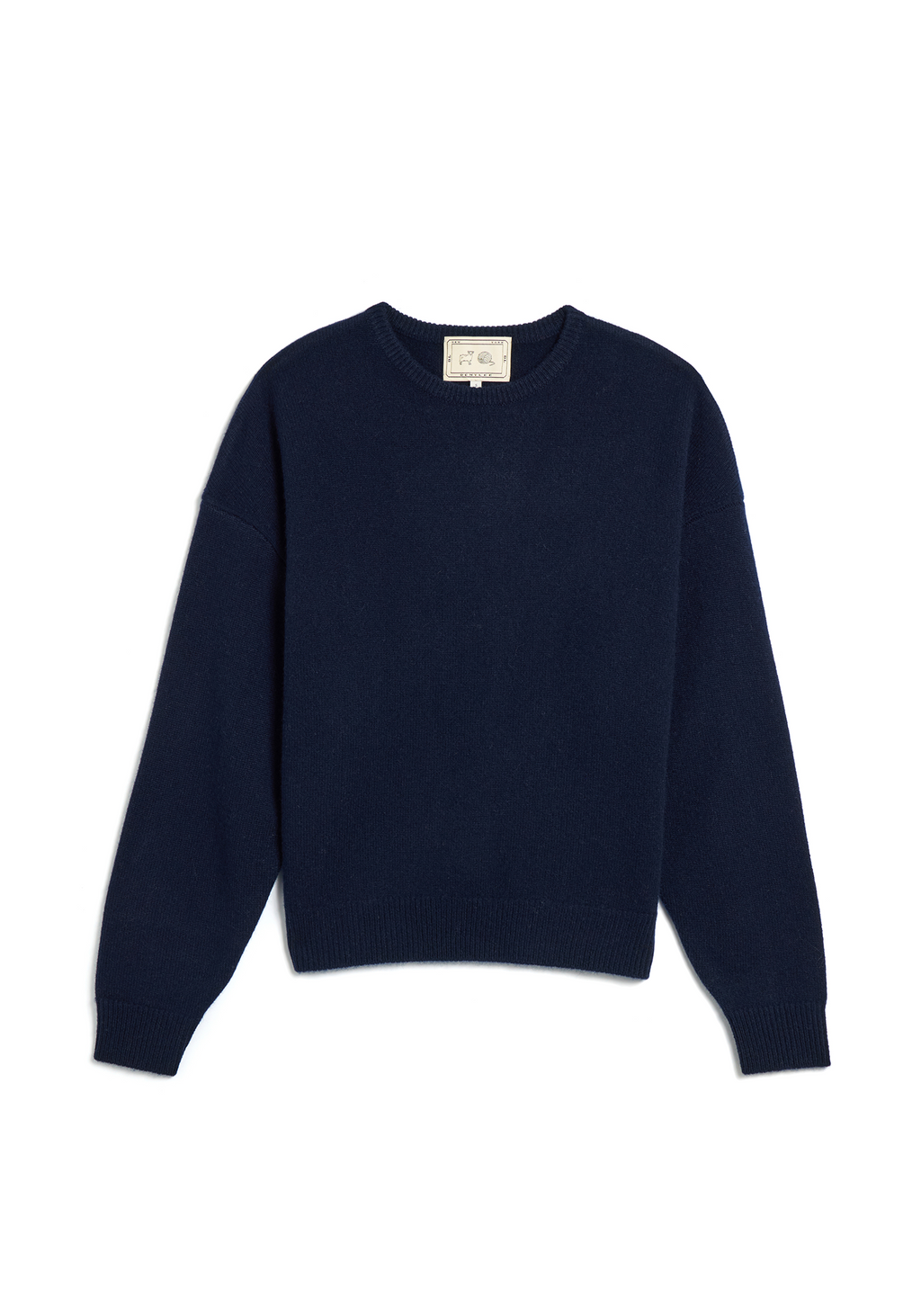 Artemis Cashmere Sweater Navy