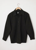 Ash Shirt Black Pleat