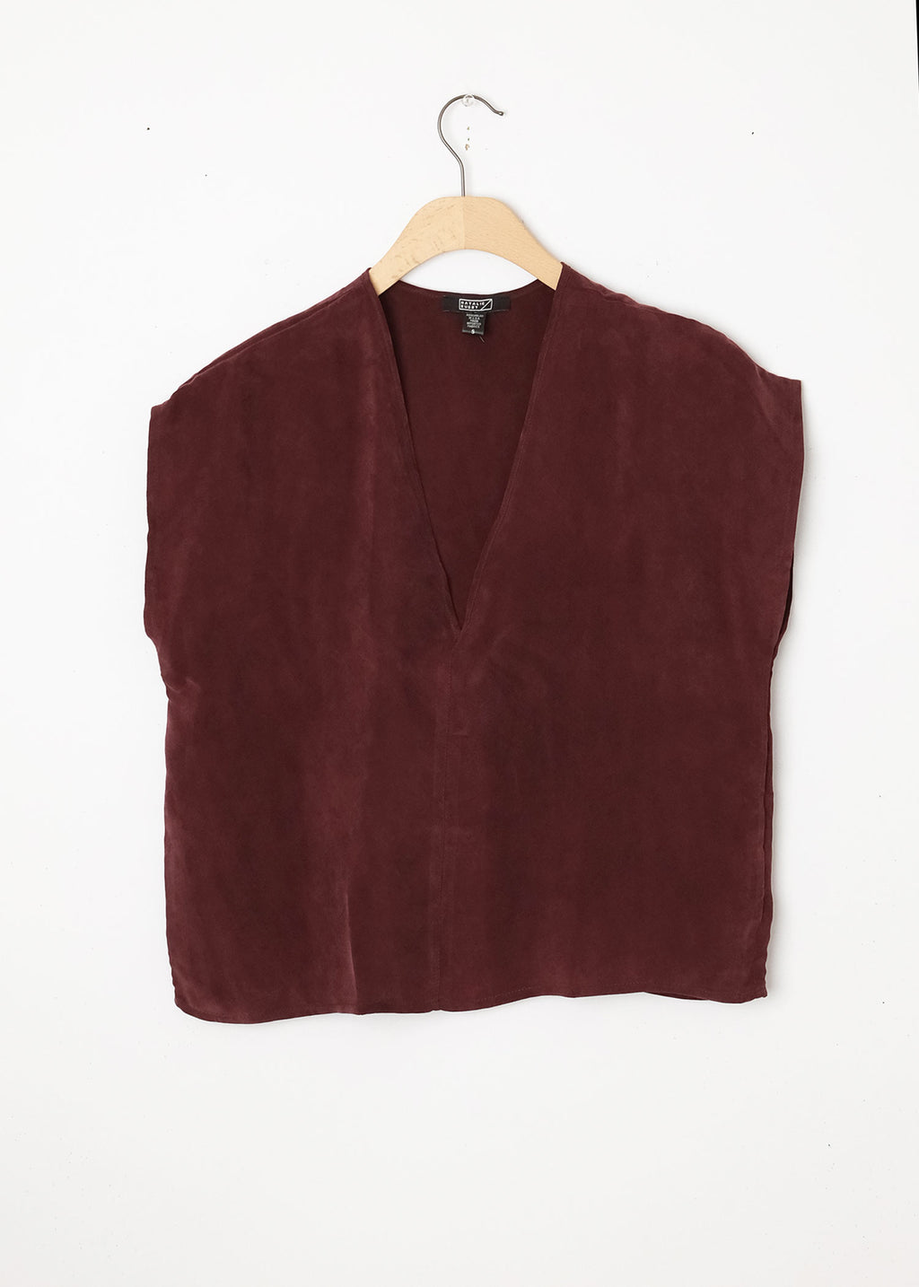 Boxy Top Aubergine