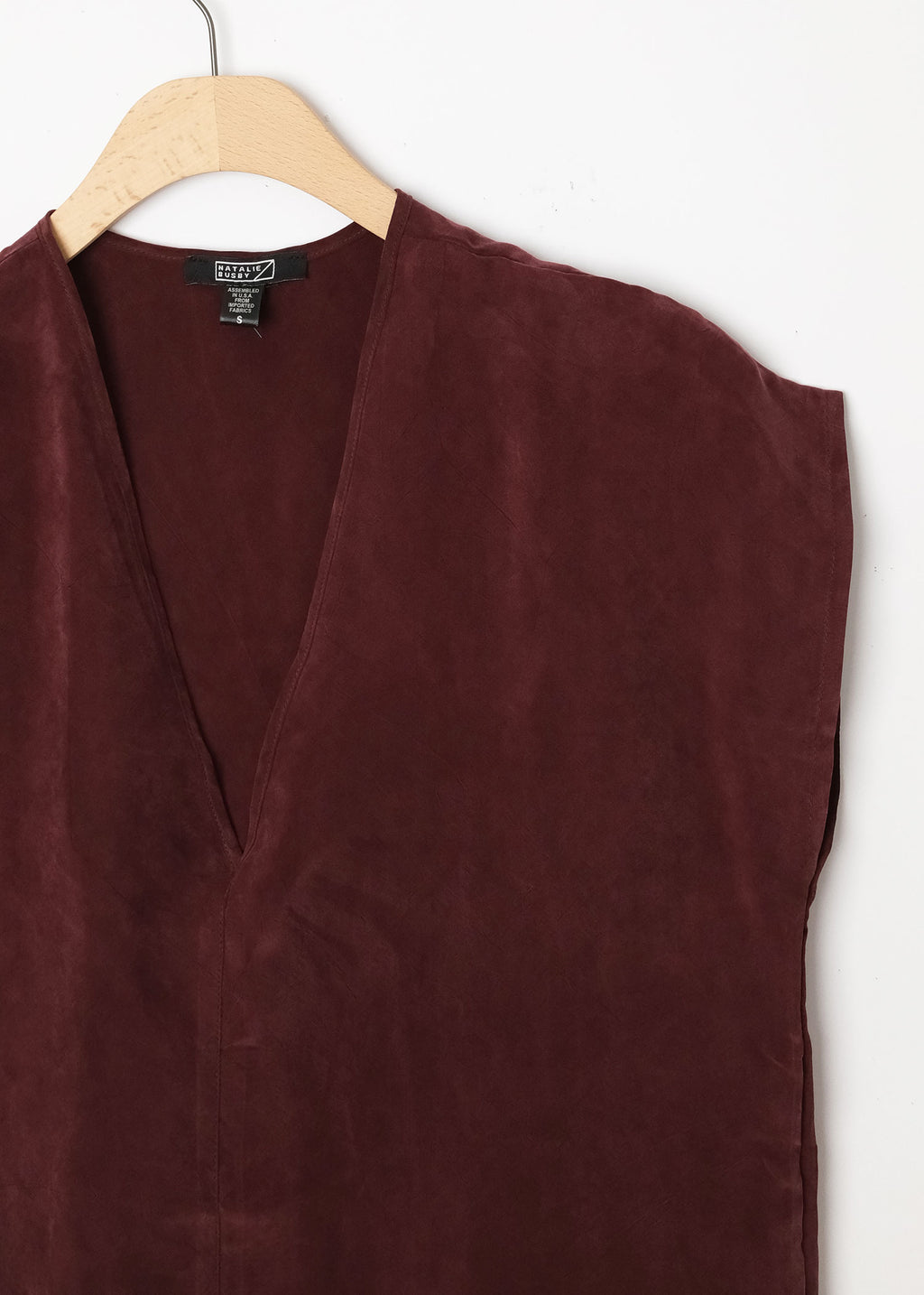 Boxy Top Aubergine