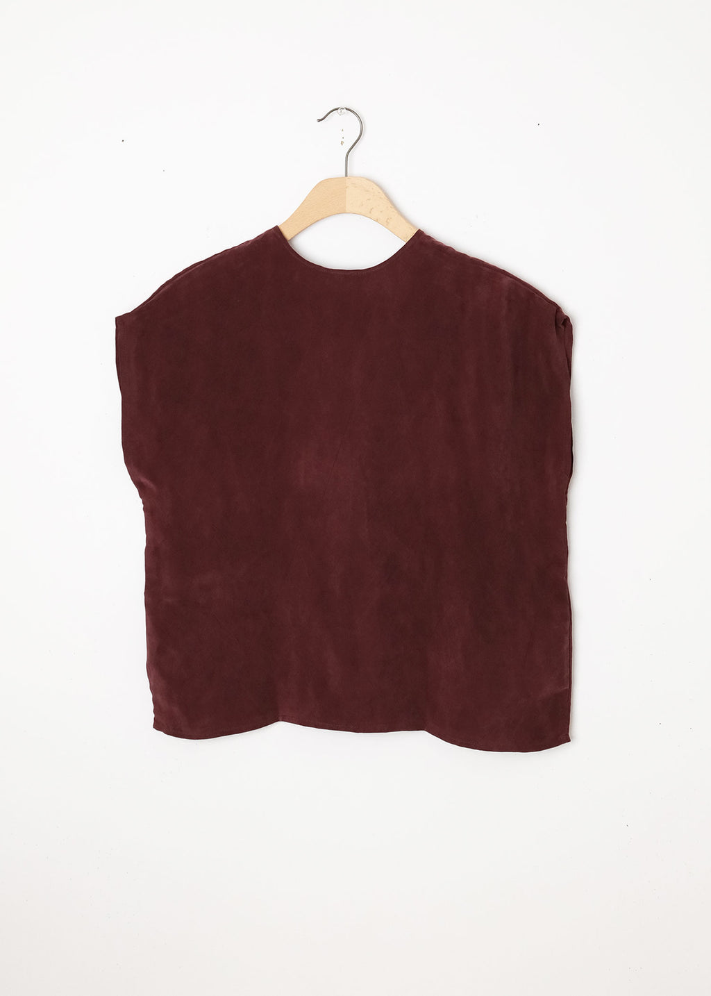 Boxy Top Aubergine