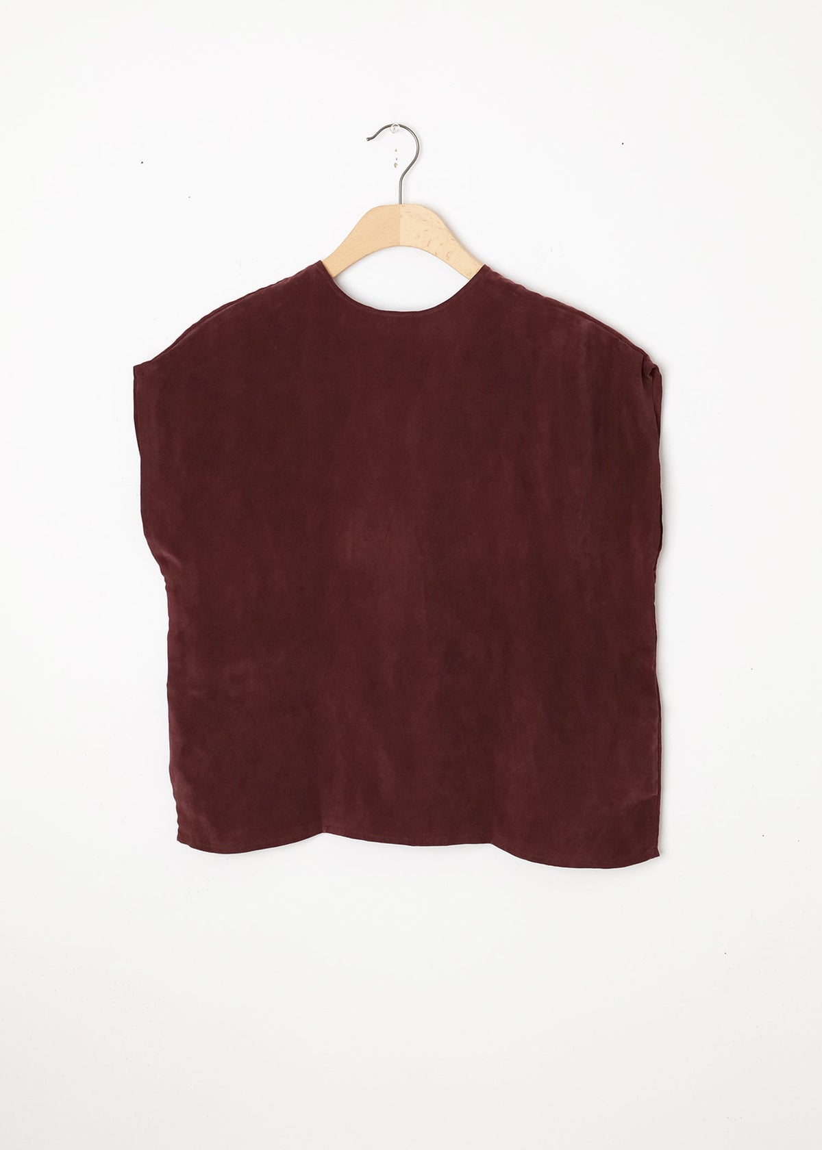 Boxy Top Aubergine