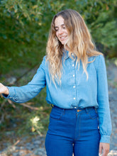 Load image into Gallery viewer, Beatrix Shirt in Chambray
