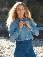 Load image into Gallery viewer, Beatrix Shirt in Chambray
