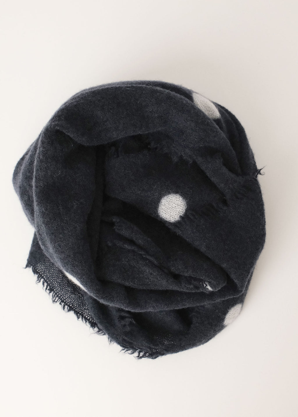 Small Cashmere Scarf Dots